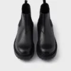 レザー チェルシーブーツ