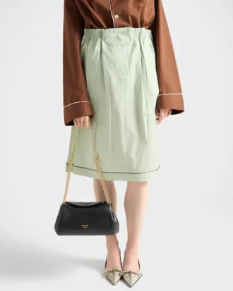 Prada トゥムルテ スモール ナッパレザー バッグ