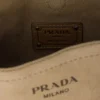 Prada ルート キャンバス＆レザー ショルダーバッグ