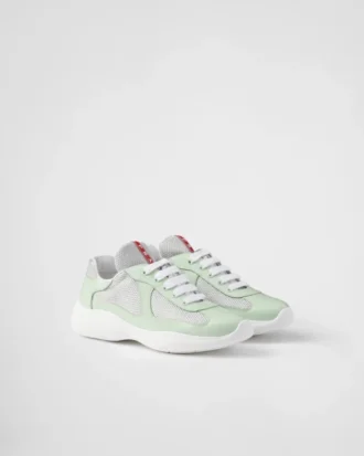 Prada America’s Cup バイカーファブリック スニーカー