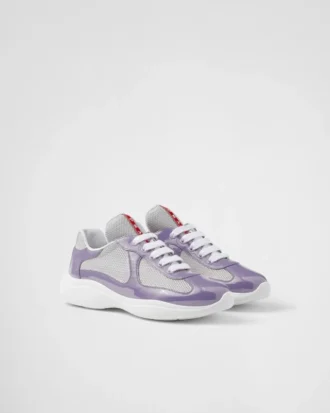 Prada America’s Cup バイカーファブリック スニーカー