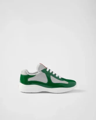 Prada America’s Cup バイカーファブリック スニーカー