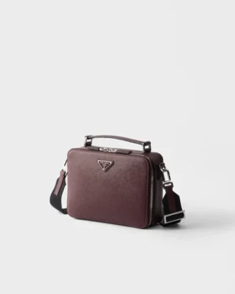 Prada Brique ミディアム Saffiano レザーバッグ
