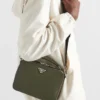 Prada Brique ミディアム Saffiano レザーバッグ