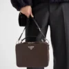 Prada Brique ミディアム Saffiano レザーバッグ