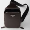Prada Brique Saffiano Leather Bag