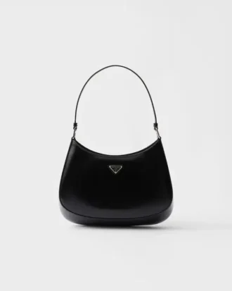 Prada Cleo ブラッシュドレザー ショルダーバッグ