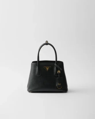 Prada Double スモール サフィアーノ レザー バッグ