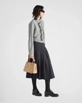 Prada Double スモール サフィアーノ レザー バッグ