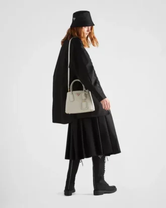 Prada Double スモール サフィアーノ レザー バッグ