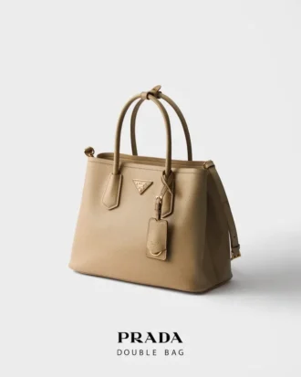 Prada Double ミディアム Saffiano レザーバッグ