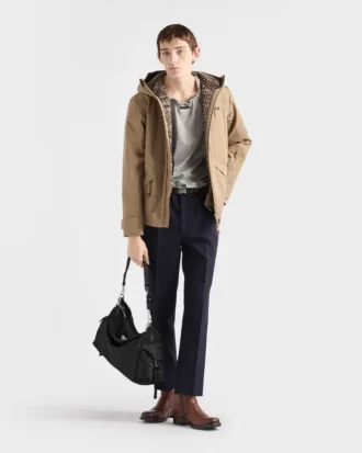 Prada Explore Re-Nylon＆レザーバッグ