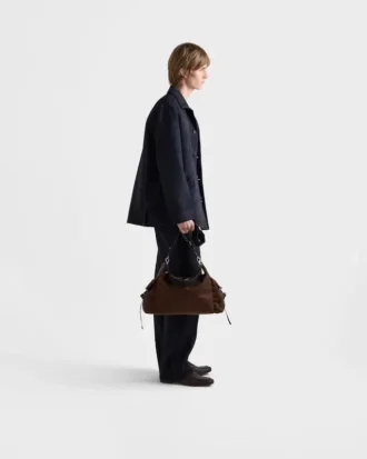 Prada Explore Re-Nylon＆レザーバッグ