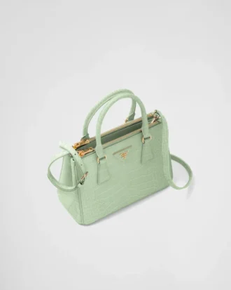 Prada Galleria スモール クロコダイルレザー バッグ