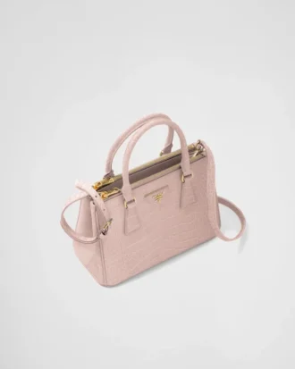 Prada Galleria スモール クロコダイルレザー バッグ