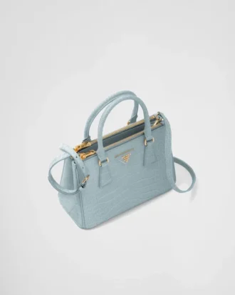 Prada Galleria スモール クロコダイルレザー バッグ