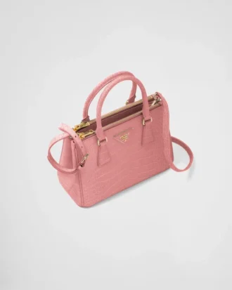 Prada Galleria スモール クロコダイルレザー バッグ