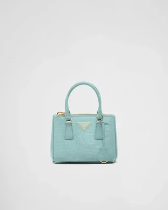 Prada Galleria Mini リザードスキン バッグ