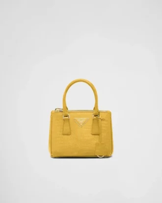 Prada Galleria Mini リザードスキン バッグ