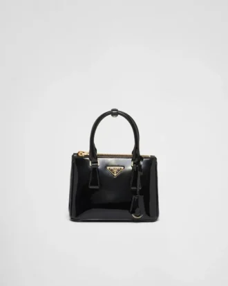 Prada Galleria Mini パテントレザーバッグ