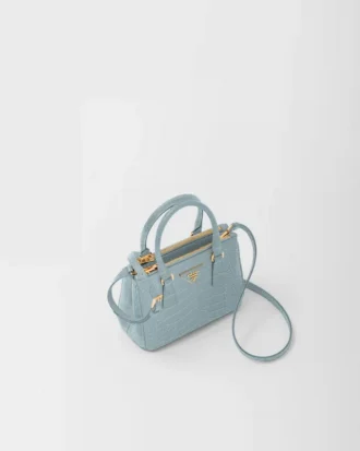 Prada Galleria Mini クロコダイルレザー バッグ