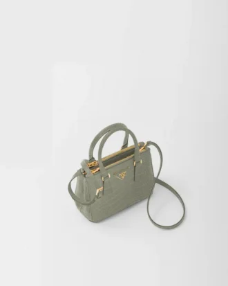 Prada Galleria Mini クロコダイルレザー バッグ