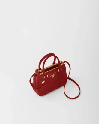 Prada Galleria Mini クロコダイルレザー バッグ