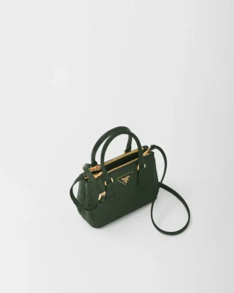 Prada Galleria Mini クロコダイルレザー バッグ