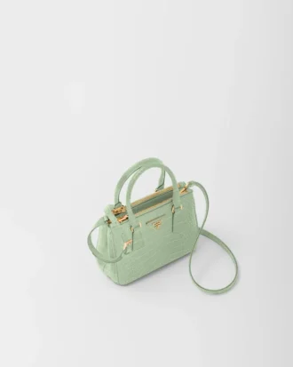 Prada Galleria Mini クロコダイルレザー バッグ