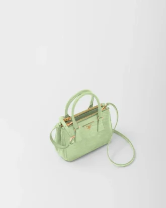 Prada Galleria Mini リザードスキン バッグ