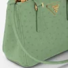 Prada Galleria Mini オーストリッチレザー バッグ