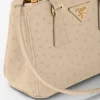 Prada Galleria Mini オーストリッチレザー バッグ