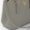 Prada Galleria Mini オーストリッチレザー バッグ