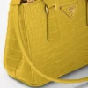 Prada Galleria Mini クロコダイルレザー バッグ