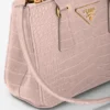Prada Galleria Mini クロコダイルレザー バッグ