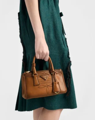 Prada Galleria Mini Leather Bag