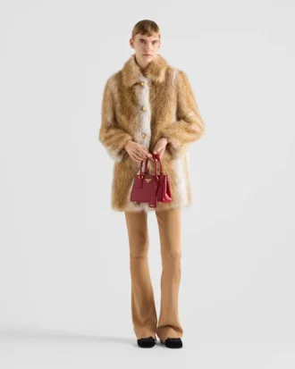 Prada Galleria Mini パテント Saffiano バッグ