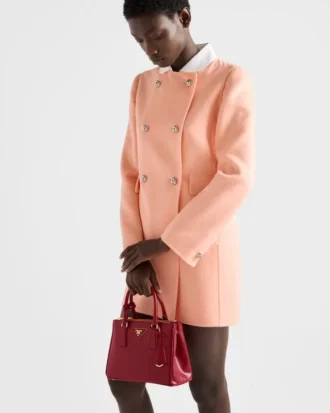 Prada Galleria 小 パテント Saffiano レザー バッグ