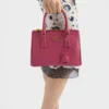 Prada Galleria スモール Saffiano レザー バッグ