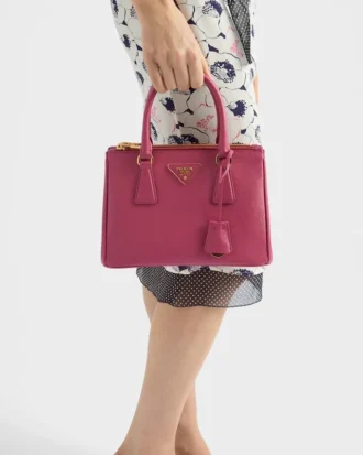 Prada Galleria スモール Saffiano レザー バッグ