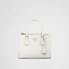 Prada Galleria Small Ostrich Leather Bag