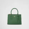 Prada Galleria Small Ostrich Leather Bag