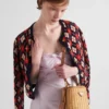 Prada Panier ミニ ウィッカー＆レザーバッグ