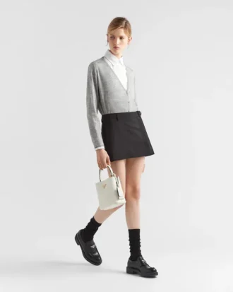 Prada Panier スモール Saffiano レザーバッグ