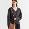 Prada Panier スモール Saffiano レザーバッグ