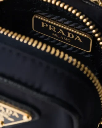 Prada Re-Edition 1978 Re-Nylon ミニポーチ（キーホルダー付き）