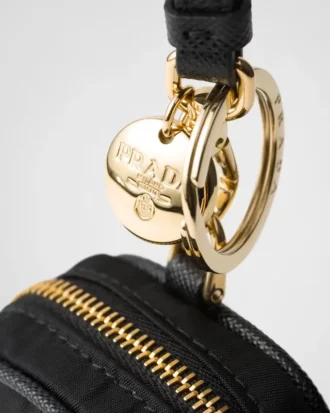 Prada Re-Edition 1978 Re-Nylon ミニポーチ（キーホルダー付き）