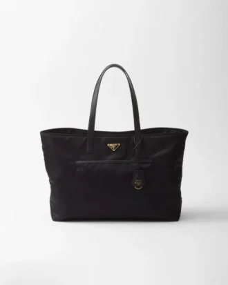 Prada Re-Edition 1978 ラージ Re-Nylon＆Saffianoレザー トートバッグ