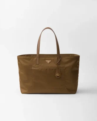 Prada Re-Edition 1978 ラージ Re-Nylon＆Saffianoレザー トートバッグ