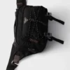 Prada スピードロック Re-Nylon＆レザー ショルダーバッグ